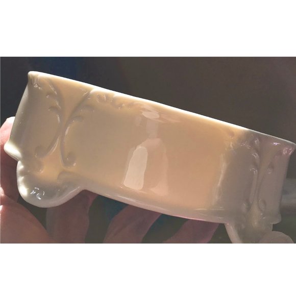 Flowers w/ Peonies Vintage Porcelain Box Taiwan - Picture 12 of 14